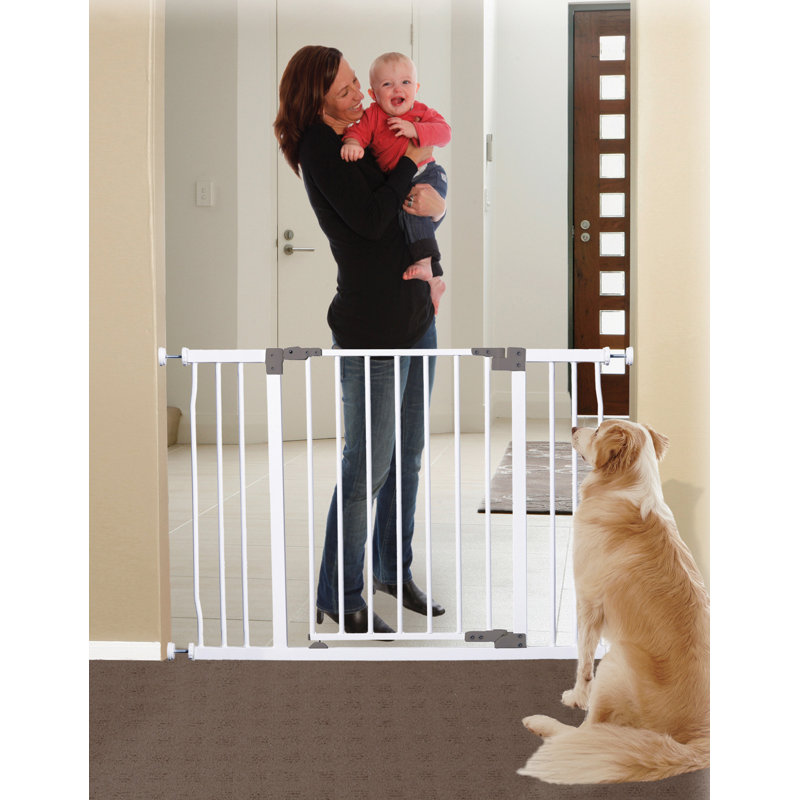 Barrière pour bébé en métal à fermeture automatique Liberty avec indicateur EZY-Check