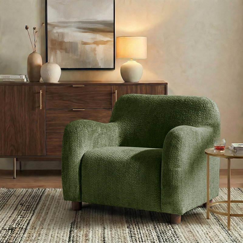 Fauteuil Crestino Berken, Green