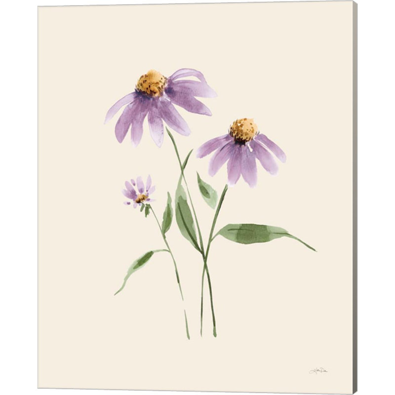 «Wild Blooms I» par Katrina Pete - peinture sur toile tendue