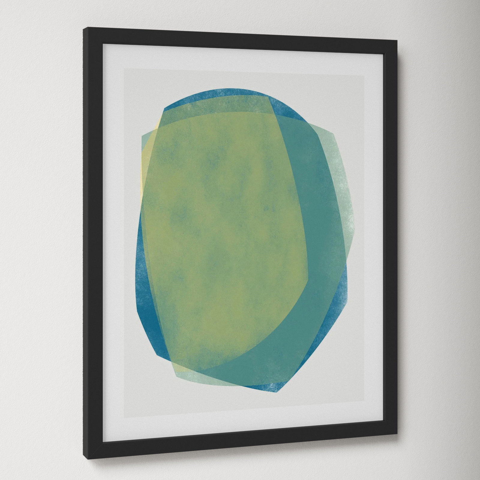 Didi "Eclipse 5" Painting by Jacques Pilon, Black, 20" H x 16" W