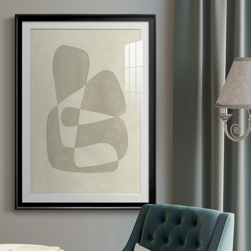 Soft Shape II - reproduction de cadre photo, Noir, H 42,5 po x l 30,5 po x P 1 po