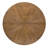 Evonia 59-Inch 8-Seat Round Solid Wood Dining Table