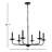 Baltray 6-Light Dimmable Steel Chandelier-1079240495-1078834779