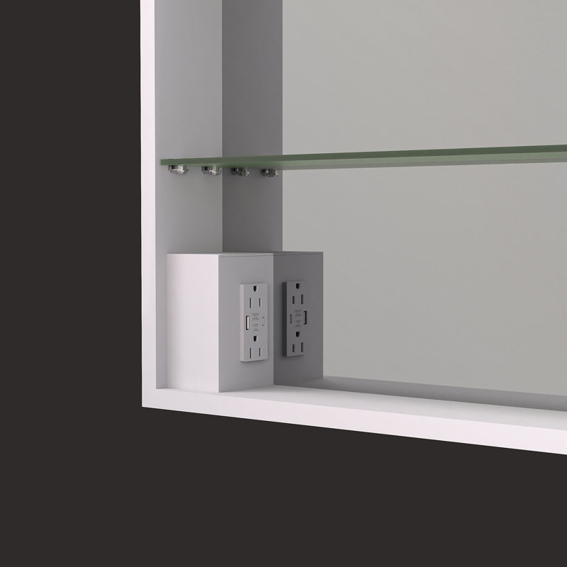 Fern 24" x 40" LED Medicine Cabinet