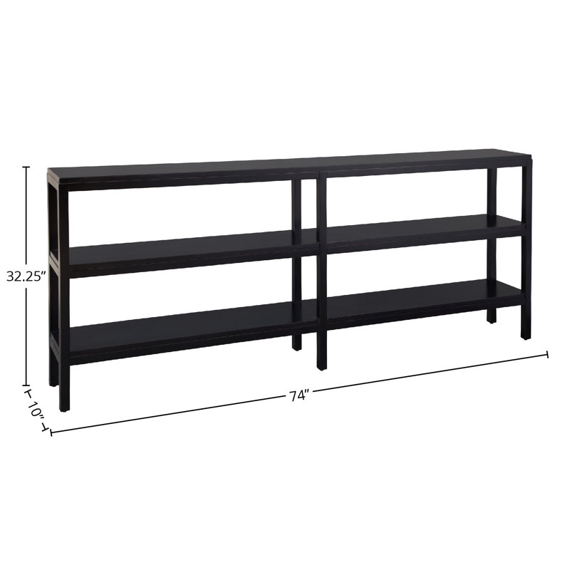 Isabel 74'' Solid Wood Console Table