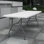 Heavy Duty 96'' 8ft Commercial Party Event Solid Non-Folding Tabletop Rectangle Plastic Folding Table