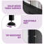  Ensemble 2 pièces commode à 4 tiroirs l 17,7 po avec tiroirs de rangement pliables-972462725