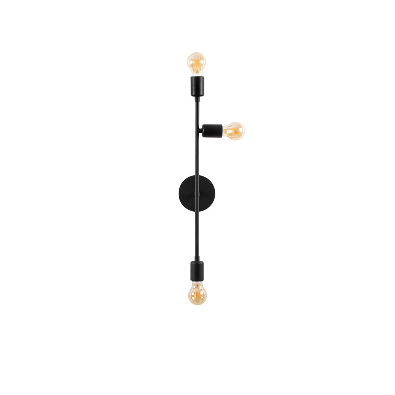 Aobh 3-Light Up & Downlight, Black