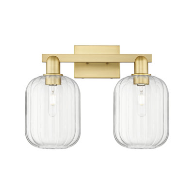 Éclairage pour meuble-lavabo de salle de bain 2 lumières Preston