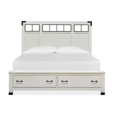 Blount Solid Wood Panel Storage Bed