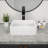 16"L x 12"W Ceramic Vessel Sink Porcelain Rectangular Bathroom Basin