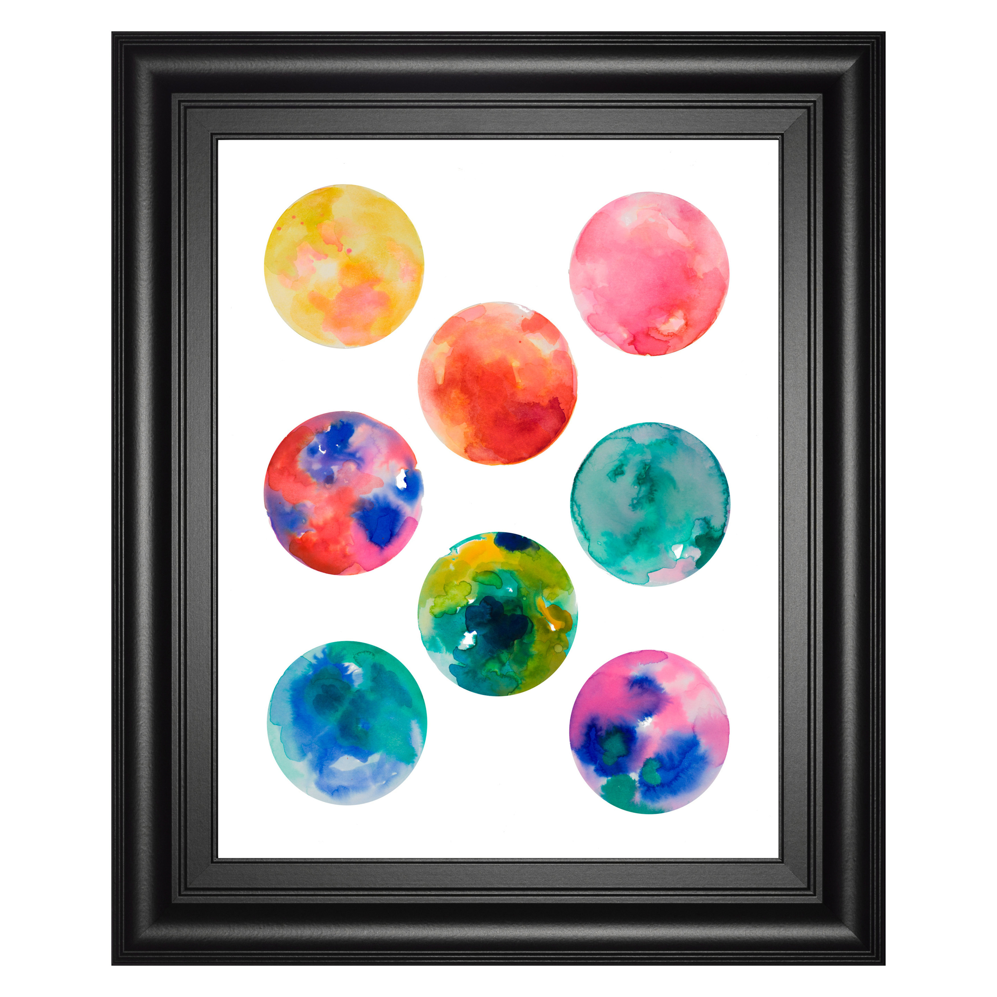 Winston Porter Vibrant Orbs Wall Art - 22