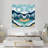 Abstract Mountains Peel & Stick Abstract Border-93867635