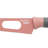 Leo 5" Stainless Steel Cheese Knife, Pink