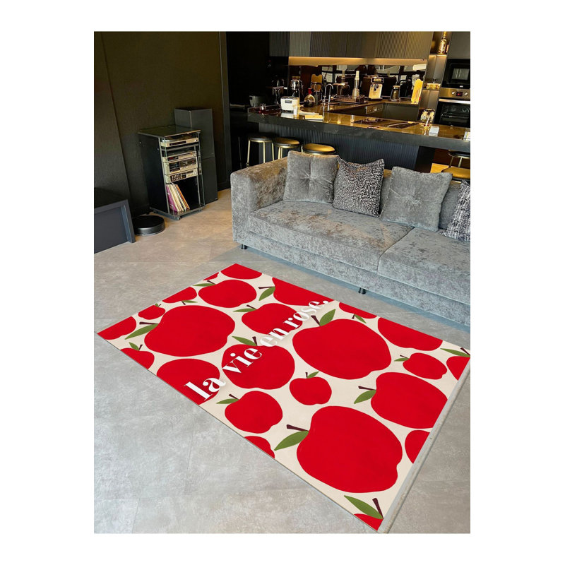 Tapis décoratif lavable à la machine moderne Paris, Tapis de couloir 3 pi 3 po x 9 pi 10 po