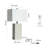 21" Modern Faux Leather Table Lamps with USB-A & USB-C Charging Ports (Set of 2)-368871409-368871413