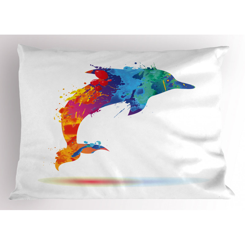 Dolphin Polyester Sham Set, Twin