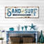 Sable et surf, impression sur toile-1936607112