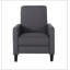 Fauteuil inclinable manuel en lin-1572612984
