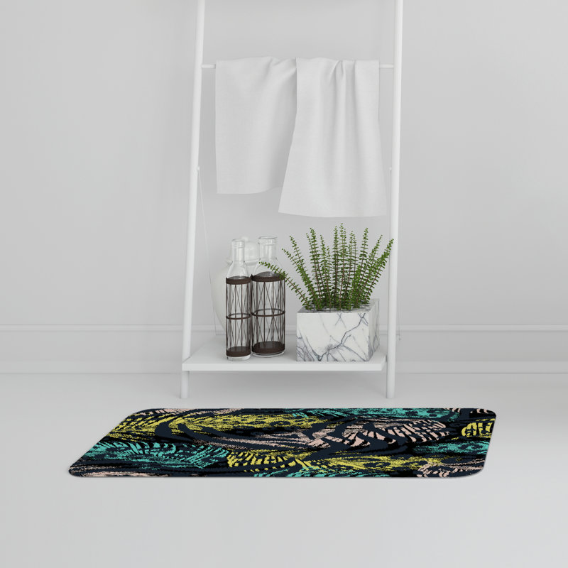 Lynelle Non-Slip Bath Rug