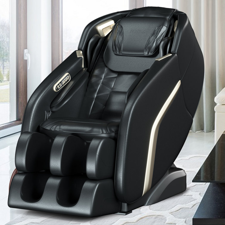 Rilassa Vegan Leather Power Reclining Heated Massage Chair