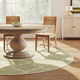 Romina Handmade Wool Olive Rug