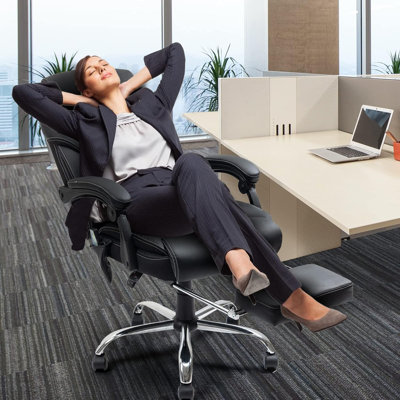 Fauteuil de direction ergonomique avec massage Kanilah