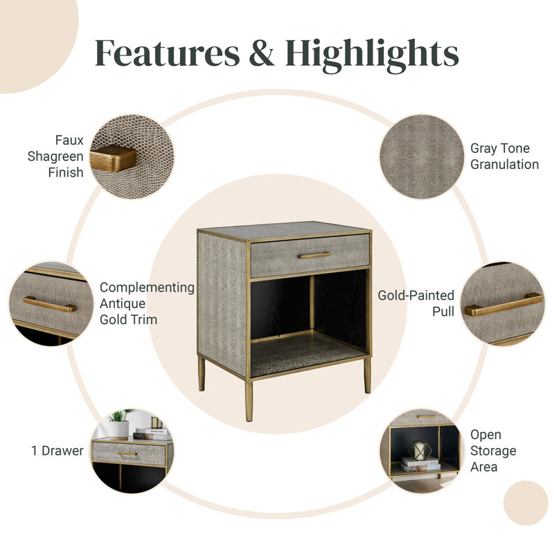End Table with Storage