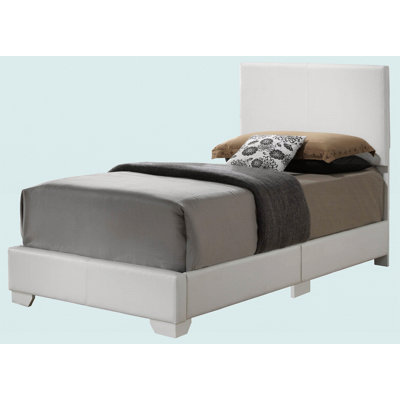 Charming White Twin Bed