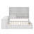 Daybed With Drawers ,Desk ,Shelves And Lights-512634481