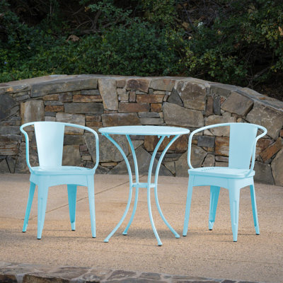 Ensemble de 3 pièces en métal Lourdes