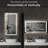 Flat LED Wall Mirror