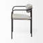 Belarus 18.25'' H Upholstered Metal Armchair-146637724-146637794