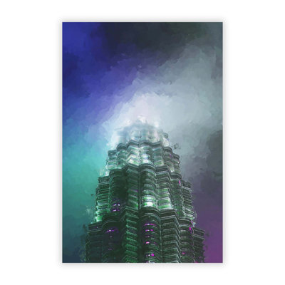 Petronas Tower in Kuala Lumpur - Frameless Print
