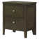 2-drawer Nightstand Bedside Table Dark Cocoa
