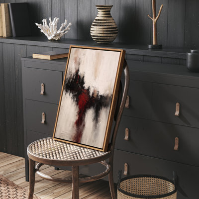 Art mural encadré, rétro, antique et classique pour chambre à coucher - 16 po x 24 po