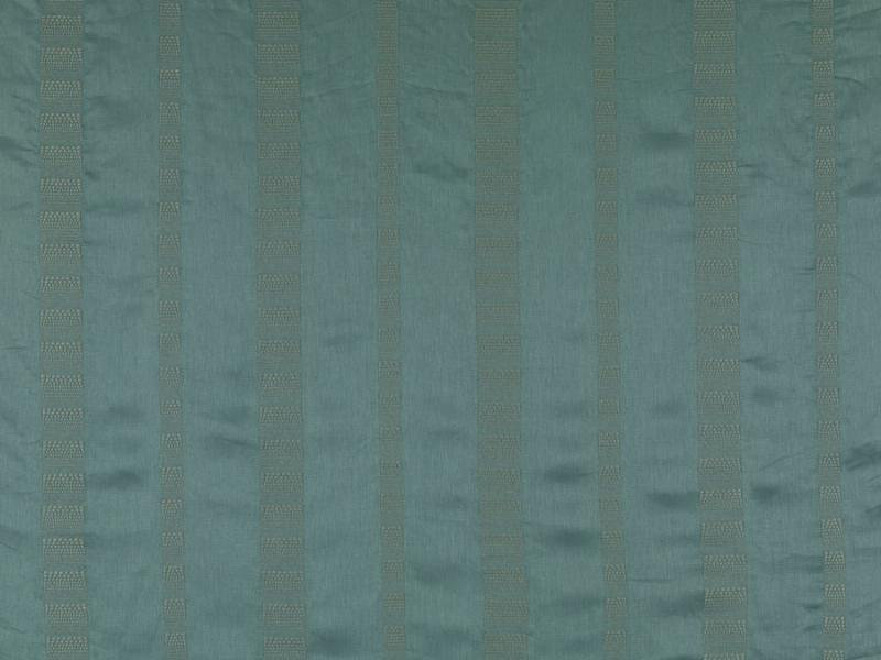 Tissu à rayures ii merida Laura Kirar, Vert de mer