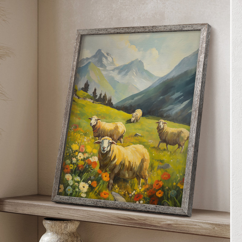 ANIMALS Series CECXIV, reproduction encadrée - bois massif, H 21 po x l 17 po