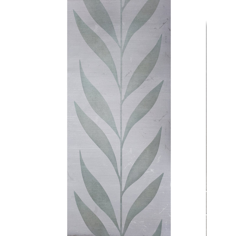 Turnbull Modern 33' L x 27" W 3D Embossed Flocked Wallpaper Roll