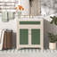 Ensemble de meuble-lavabo de salle de bain avec lavabo en céramique, armoire de rangement moderne avec cadre réglable en bois massif