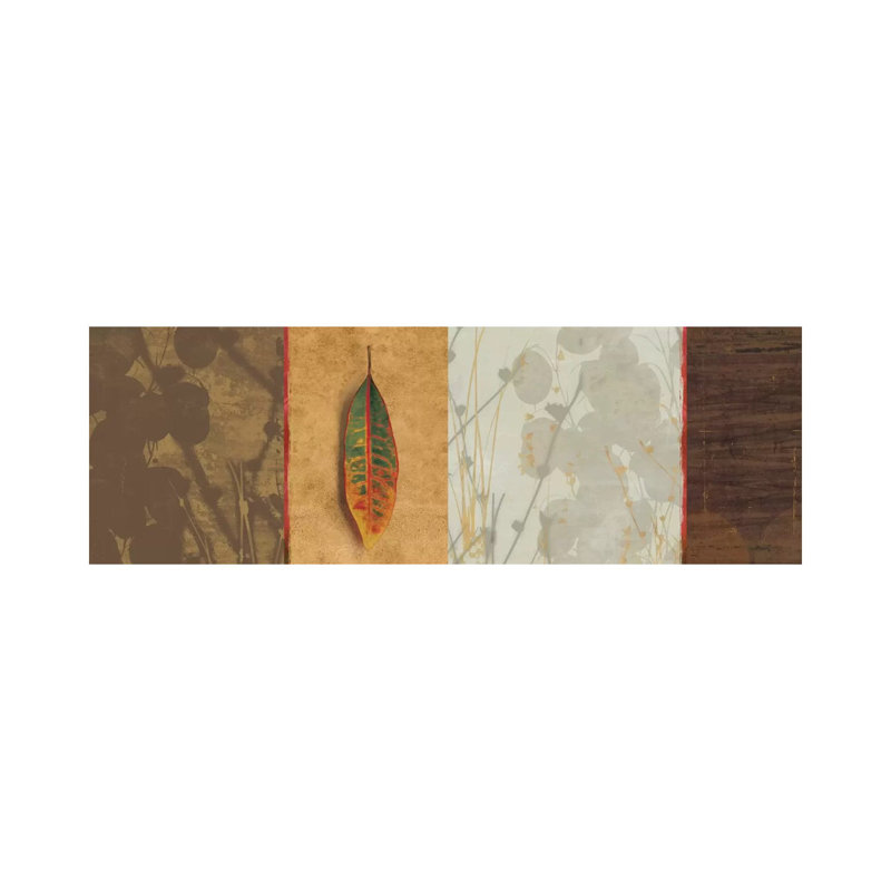 Leaf Song by Allison Pearce - Wrapped Canvas Panoramic Print, 30.48cm H x 91.44cm W x 1.91cm D