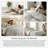 Southshore Fine Linens Vintage Garden Sandy Grey King/California King 3-Piece Reversible Floral Comforter Set with 2 King Shams, All-Season Down Alternative-419751011-419755939