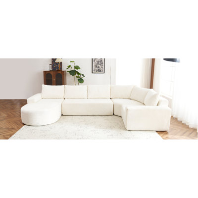 Ensemble de canapés modulaires surdimensionnés de 59 po Boneless