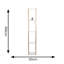 Reselva 169cm Traditional Floor Lamp-1012056405