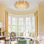 Jaygo 23.5 inch 6 Light Gold Modern Crystal Flush Mount Lighting