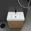 Meuble-lavabo de 30 po avec lavabo simple, meuble-lavabo sous-comptoir moderne avec double tiroir, meuble-lavabo autoportant, bois d'ingénierie
