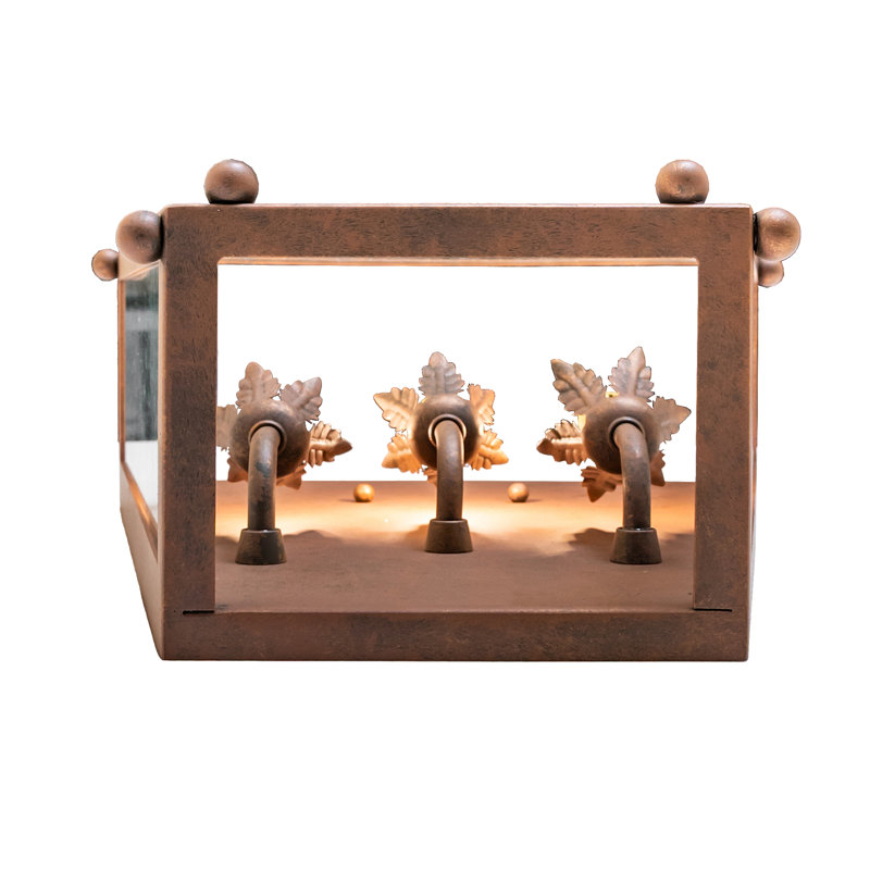 3 - Light Flush Mounted Sconce