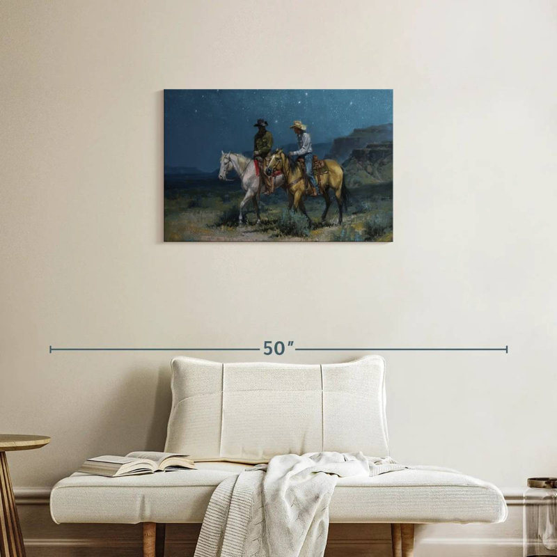 Lelar Night Riders, 20" H x 30" W