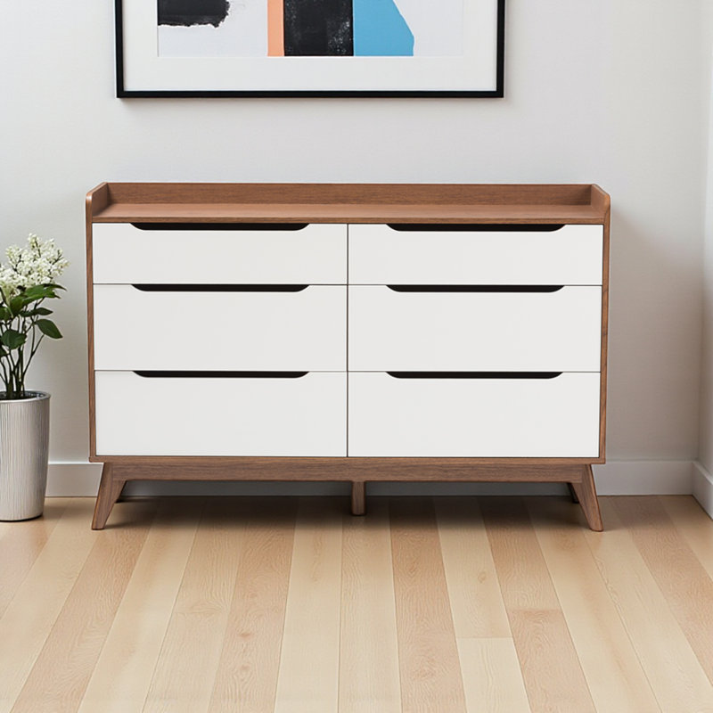Commode standard à six tiroirs Cravens