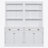 83.4"Tall Bookshelf Suite, Modern Bookcase Suite with LED Lighting,Doors and Drawers,2-Piece Set Storage Bookcase with Open Shelves
